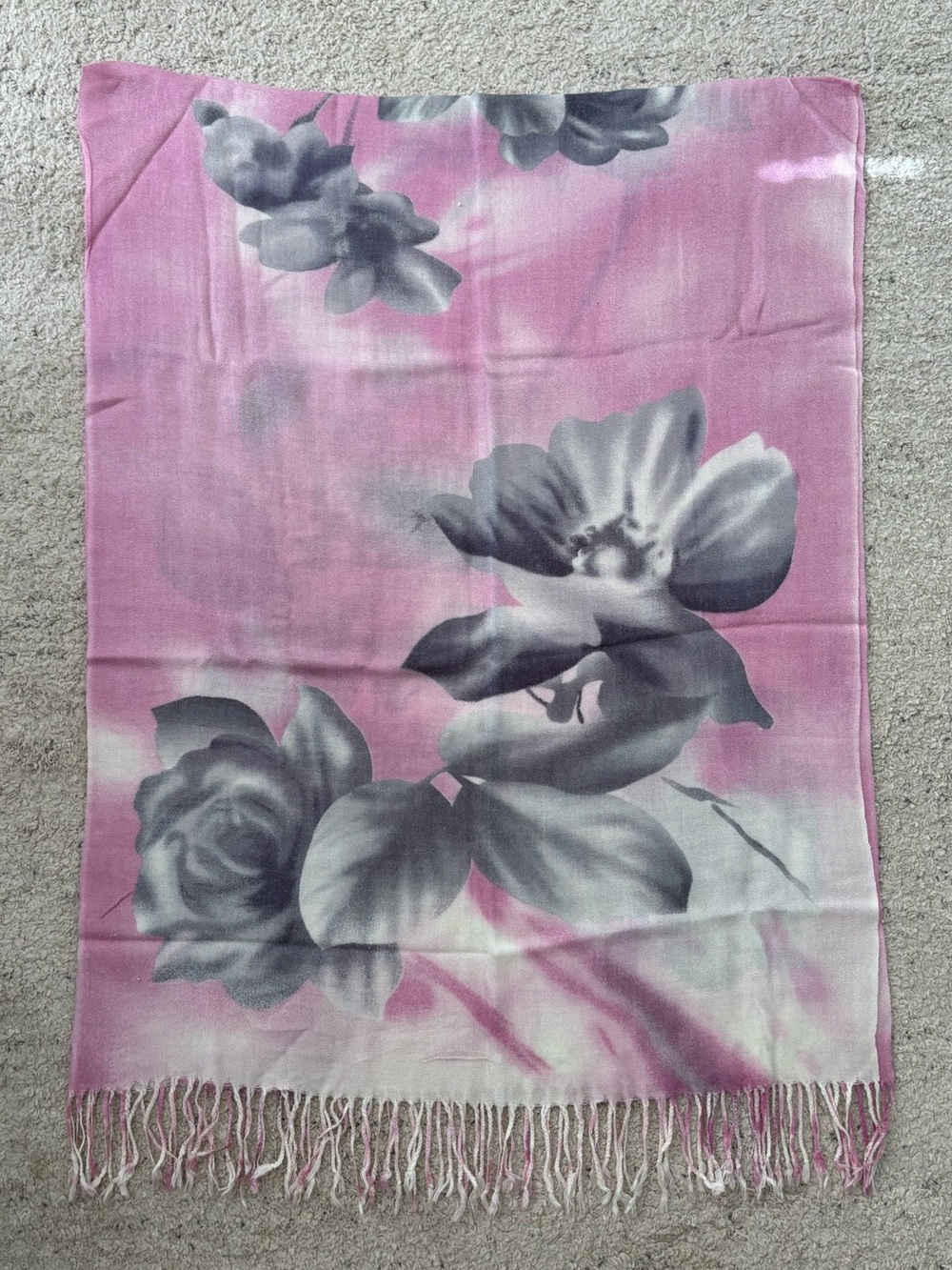 Floral Pashmina Scarf